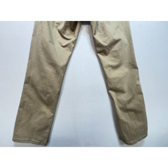 Levis Signature Gold Athletic Khaki Pants Mens 30x32 Tan Straight Casual Cotton - Picture 13 of 13
